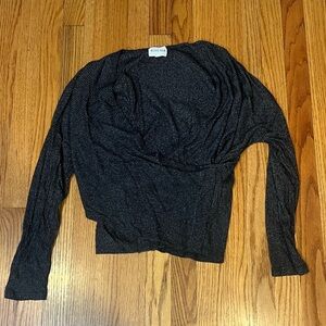 Olive & Oak Charcoal Knit Sweater